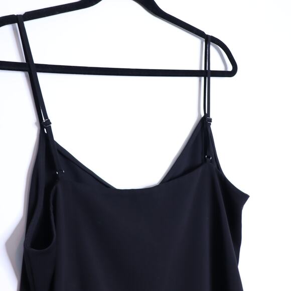 J. CREW 365 Satin Camisole Tank Black Relaxed Lightweight Women's 14T - Picture 3 of 6
